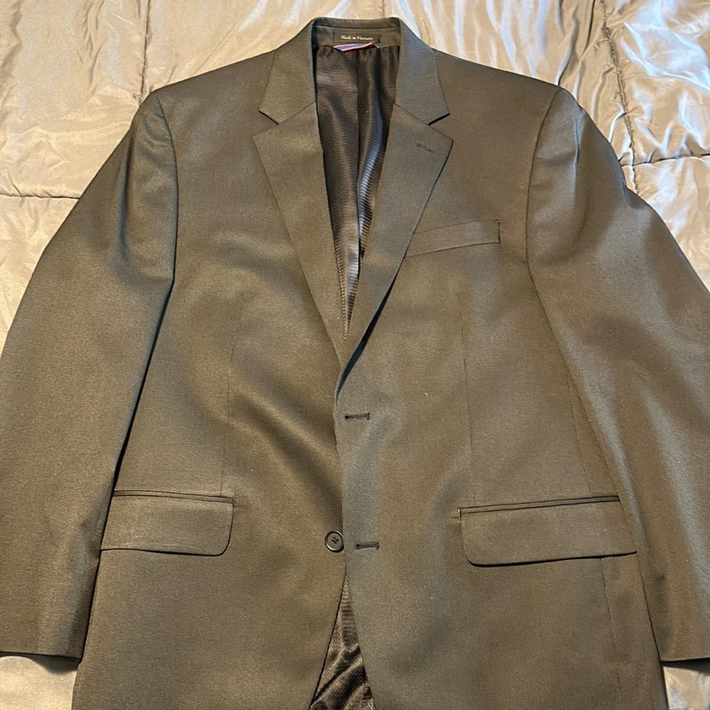 IZOD Black Suit Jacket 42R